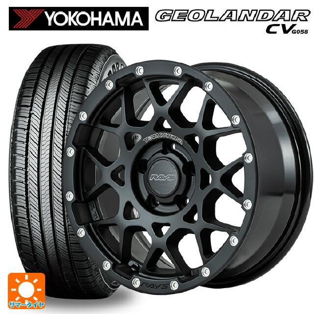 送料無料 サマータイヤホイールセット 225/70R16 103H ヨコハマ ジオランダー CV G058 正規品 レイズ チームデイトナ M8 #
