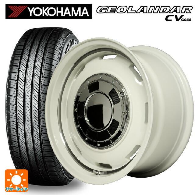 送料無料 サマータイヤホイールセット 225/70R16 103H ヨコハマ ジオランダー CV G058 正規品 エムアイディー ガルシア シスコ