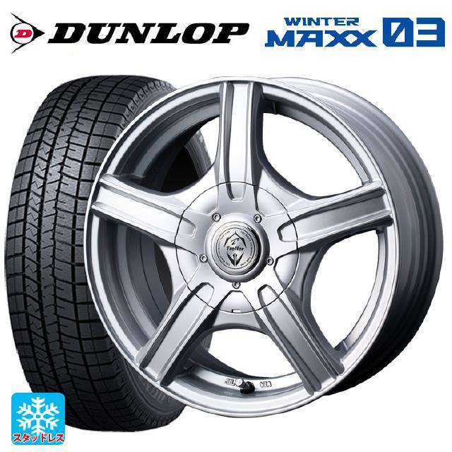 185/60R15 84Q スタッドレスタイヤホイールセット ダンロップ  