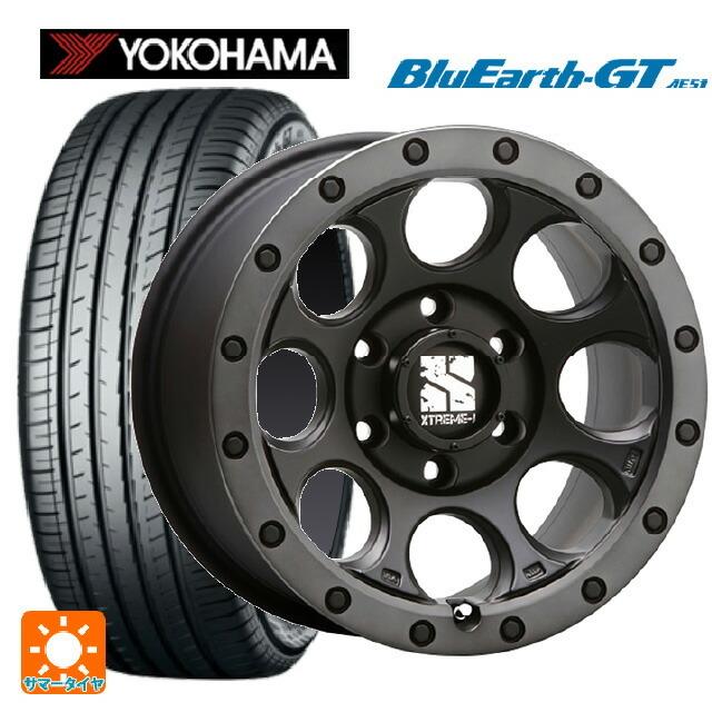 送料無料 サマータイヤホイールセット 245/40R18 97W XL ヨコハマ ブルーアースGT AE51 エムエルジェイ エクストリームJ XJ0