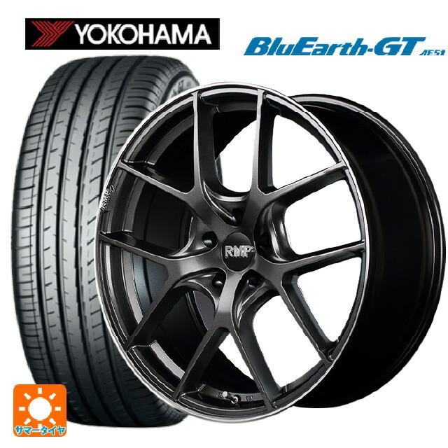 送料無料 サマータイヤホイールセット 215/45R18 93W XL ヨコハマ ブルーアースGT AE51 エムアイディー MID エクスクルーシブ