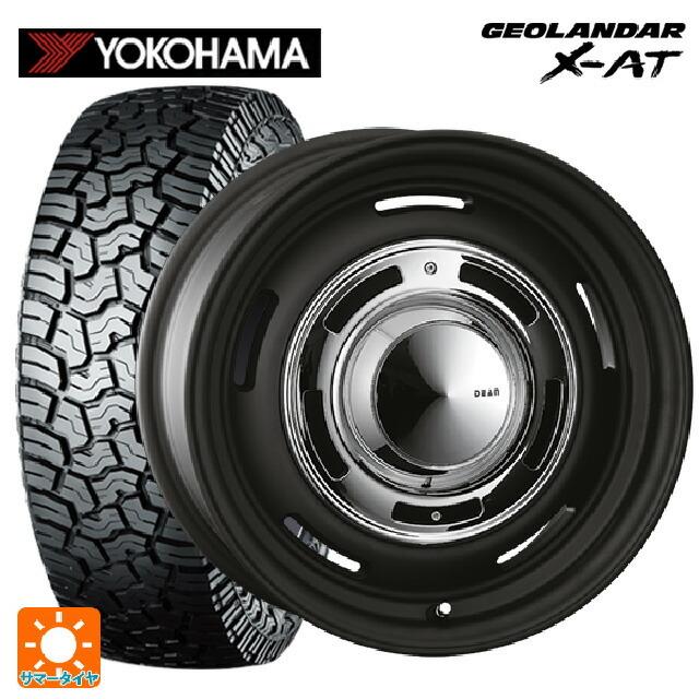 ヨコハマタイヤ - 貨物輸送無料 サマータイヤホイールセット 265/70R17 121/118Q ヨコハマ ジオランダー X-AT G016 黒いこと雁の使い 置き目品 クリム 自動車-車、バイク、自転車