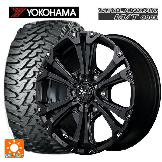 送料無料 サマータイヤホイールセット 215/75R15 100/97Q ヨコハマ ジオランダー M/T G003 正規品 エムアイディー ナイトロパ