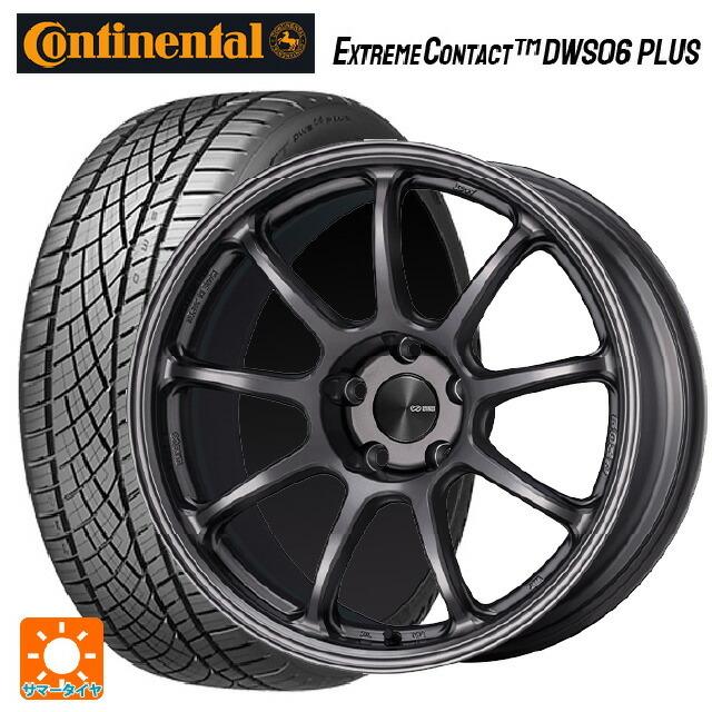 ExtremeContact - 貨物輸送無料 サマータイヤホイールセット 245/35R18 92Y XL コンチネンタル エクストリームコンタクト DWS06つけ加える 置き目品 エンケイ 車、バイク、自転車-自動車-タイヤ、ホイール
