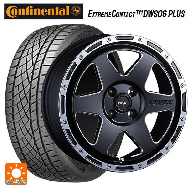 ExtremeContact - 貨物輸送無料 サマータイヤホイールセット 195/50R16 84W コンチネンタル エクストリームコンタクト DWS06つけ加える 置き目品 タナベ SSR 夏タイヤ、ホイールセット-車、バイク、自転車