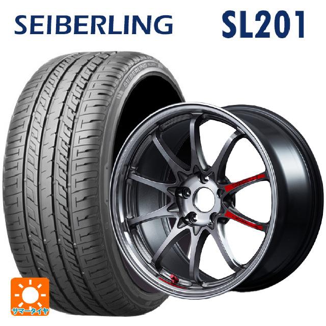 225/45R18 セイバーリング　SL201 タイヤホイールセット RAYS 送料無料 サマータイヤホイールセット 225/45R18 95W XL セイバー