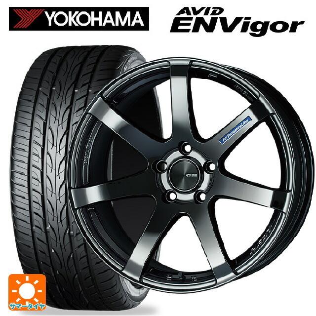 送料無料 サマータイヤホイールセット 235/50R18 101W ヨコハマ エービット エンビガー S321 エンケイ パフォーマンスライン PF0