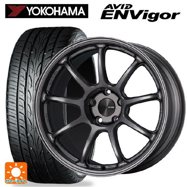 送料無料 サマータイヤホイールセット 235/50R18 101W ヨコハマ エービット エンビガー S321 エンケイ パフォーマンスライン PF0