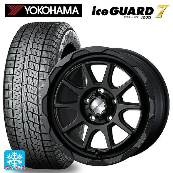 iceGUARD - 貨物輸送無料 スタッドレスタイヤホイールセット 2025年製 195/60R16 89Q ヨコハマ 内燃機関かばい立て7(IG70) # ウェッズ マッドヴァン 冬タイヤ、ホイールセット-自動車