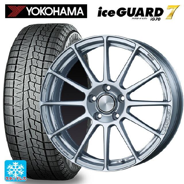 送料無料 スタッドレスタイヤホイールセット 2025年製 195/60R17 90Q ヨコハマ アイスガード7(IG70) # エンケイ パフォーマン