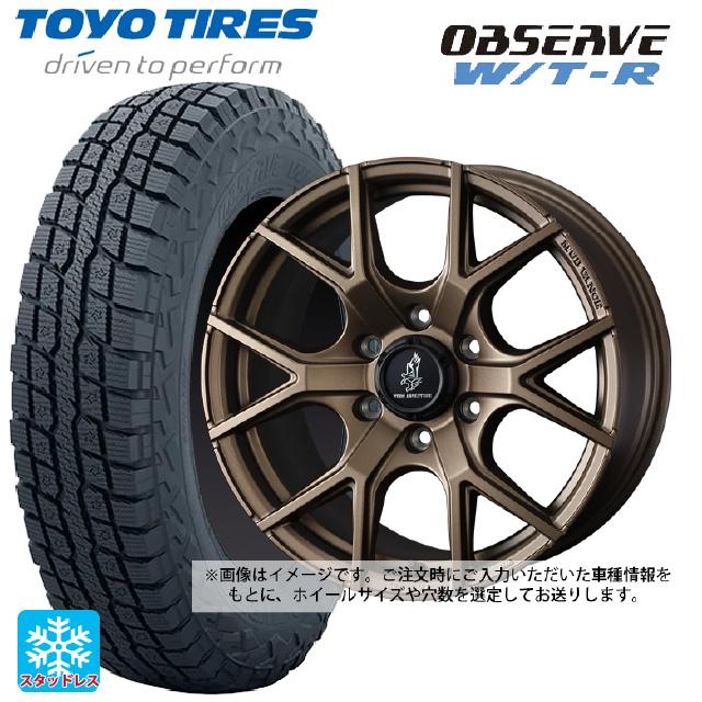 OBSERVE 送料無料 スタッドレスタイヤホイールセット 285/70R17 116