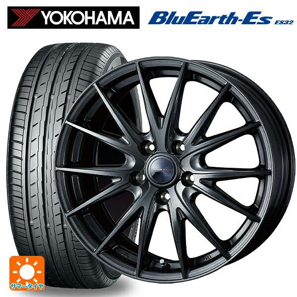 送料無料 サマータイヤホイールセット 215/45R18 93W ヨコハマ ブルーアースEs ES32 ウェッズ ヴェルバ スポルト2 # 18-7J