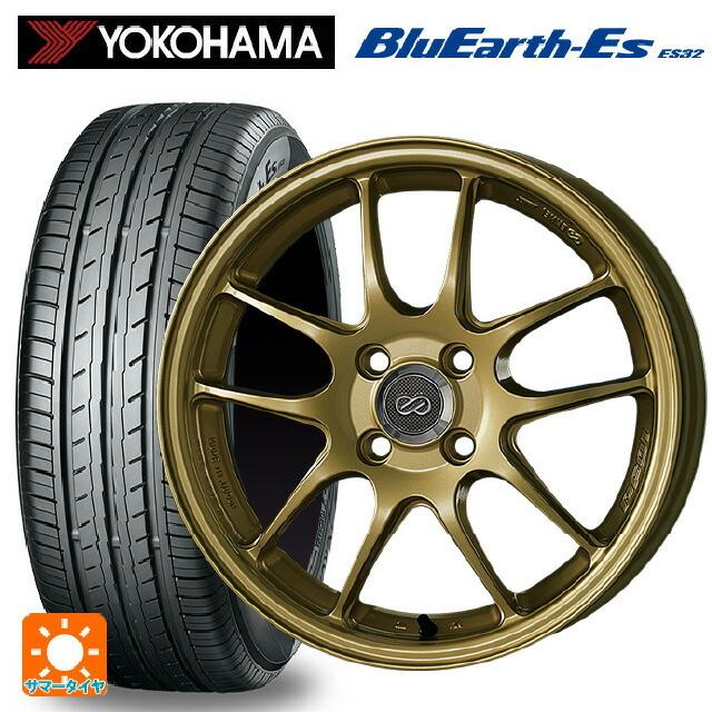 送料無料 サマータイヤホイールセット 215/55R17 94V ヨコハマ ブルーアースEs ES32 エンケイ パフォーマンスライン PF01 17