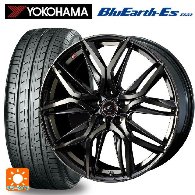 BluEarth - 貨物輸送無料 サマータイヤホイールセット 225/60R17 99H ヨコハマ 青味地びたEs ES32 # ウェッズ レオニス LM 17-7J