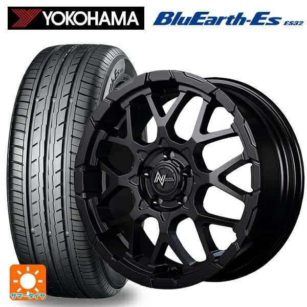 送料無料 サマータイヤホイールセット 195/60R16 89H ヨコハマ ブルーアースEs ES32 エムアイディー ナイトロパワー M28バレット