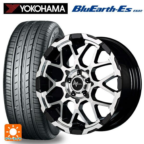 BluEarth - 貨物輸送無料 サマータイヤホイールセット 215/60R16 95H ヨコハマ 青味地びたEs ES32 # エムアイディー ナイトロパワー M28バレ