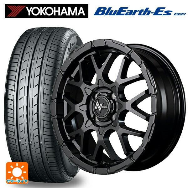 送料無料 サマータイヤホイールセット 165/55R15 75V ヨコハマ ブルーアースEs ES32 エムアイディー ナイトロパワー M28バレット