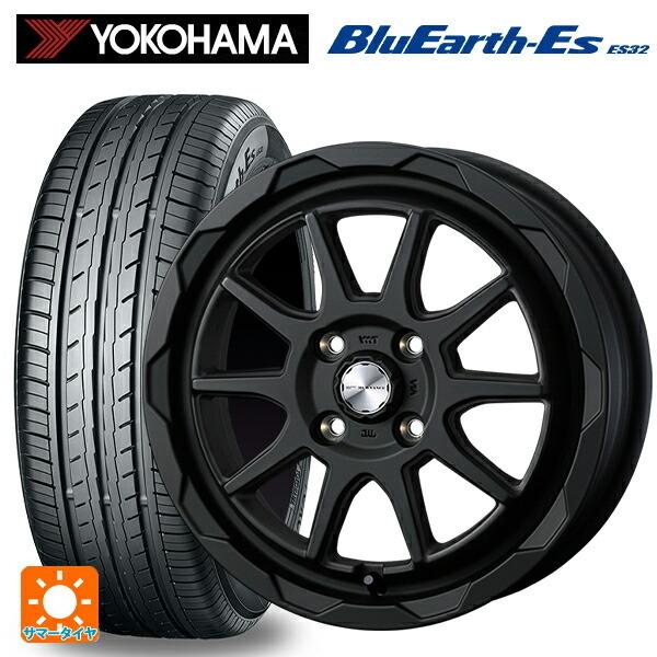 送料無料 サマータイヤホイールセット 165/55R14 72V ヨコハマ ブルーアースEs ES32 ウェッズ マッドヴァンス06 14-4.5J