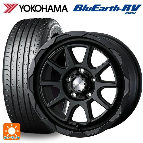 BluEarth - 貨物輸送無料 サマータイヤホイールセット 215/65R16 98H ヨコハマ 青碧地びた RV03 # ウェッズ マッドヴァンス06 # 16-5.5 車、バイク、自転車-タイヤ、ホイール-自動車