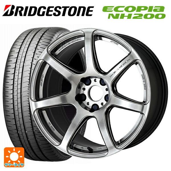 送料無料 サマータイヤホイールセット 195/50R16 84V ブリヂストン エコピア NH200 正規品 ワーク エモーション T7R 16-6.