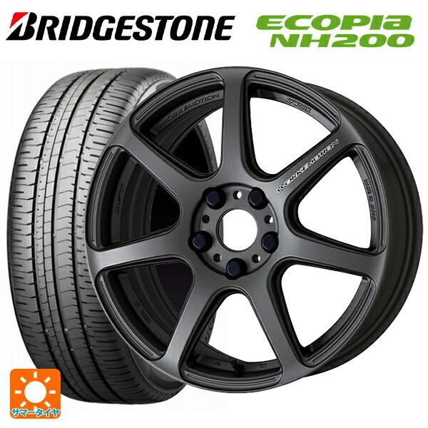 エコピア - 貨物輸送無料 サマータイヤホイールセット 215/50R17 91V ブリヂストン NH200 置き目 細工物 情感 T7R 17-7J 自動車-タイヤ、ホイール-夏タイヤ、ホイールセット
