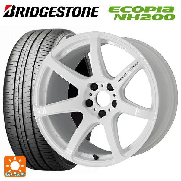 エコピア - 貨物輸送無料 サマータイヤホイールセット 225/45R18 95W XL ブリヂストン NH200 置き目品 細工物 情感 T7R 18 車、バイク、自転車-自動車