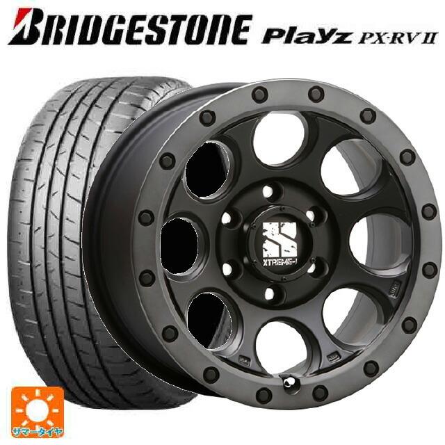 Playz - 貨物輸送無料 サマータイヤホイールセット 195/65R16 92V ブリヂストン プレイズ PX-RV2 置き目品 エムエルジェイ エクストリームJ XJ 夏タイヤ、ホイールセット-車、バイク、自転車-自動車