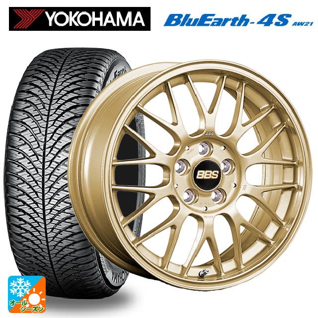 195/55R16 87H オールシーズンタイヤホイールセット ヨコハマ ブルーアース4S AW21 BBS RG F 16 6.5J : et023078ew009712 : コニシタイヤ