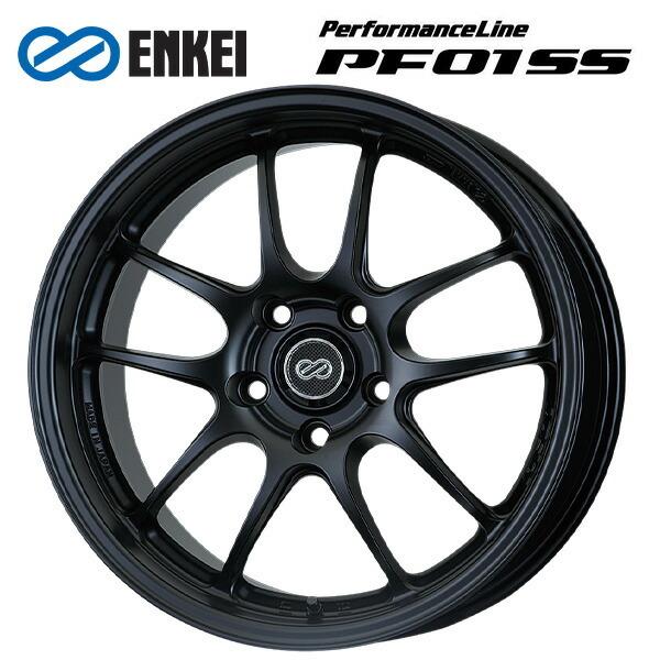ENKEI（エンケイ） パフォーマンスライン PF01SS マットブラック 17×9 +60 5/114.3 新品ホイール1本 : コニシ ...