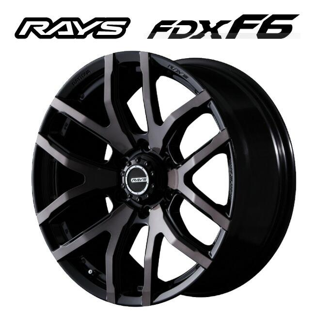 送料無料！レイズ チームデイトナ FDX-F6 KZ 17×8 +20 6/139.7 新品ホイール1本　｜k-tire