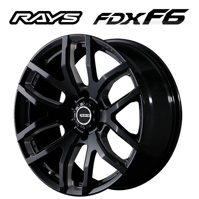 RAYS 送料無料！レイズ チームデイトナ FDX-F6 B8 17×8 +20 6/139.7 