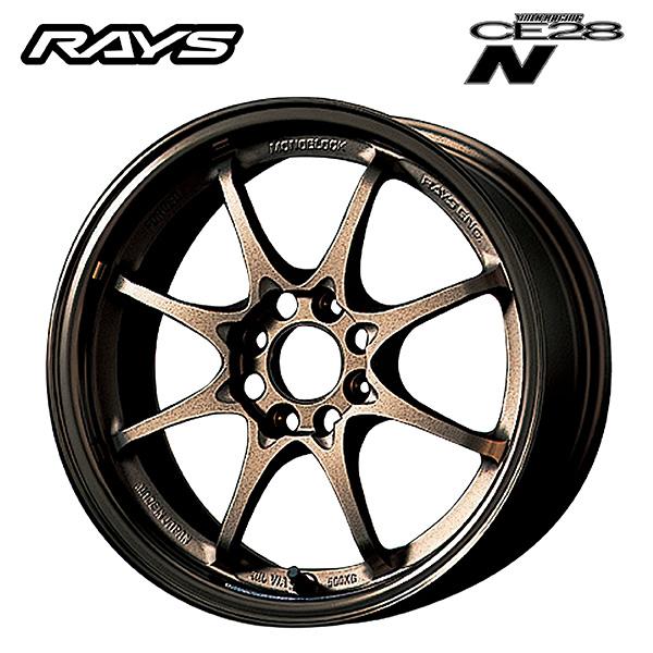 RAYS 在庫有 レイズ ボルクレーシング CE28N BR 15×5.5 +45 4/100 新品 