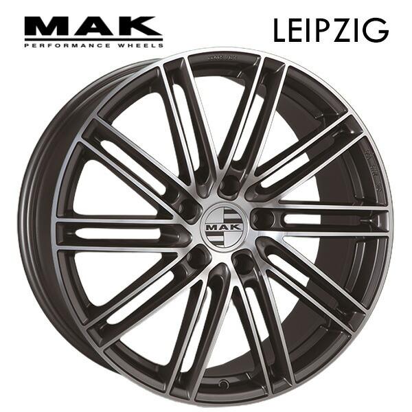 阿部商会 マック ライプツィヒ ガンメタリックミラー 20×9 +50 5/130 71.6 新品ホイール1本　
