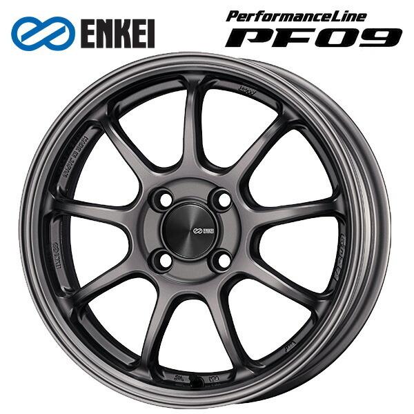ENKEI - エンケイ 演戯生産ライン PF09 DS 16×6.5 +38 4/100 新品銀輪1本