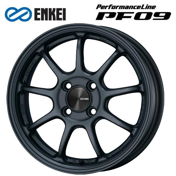 エンケイ パフォーマンスライン PF09 MDG 17×7 45 4/112 75 新品ホイール1本