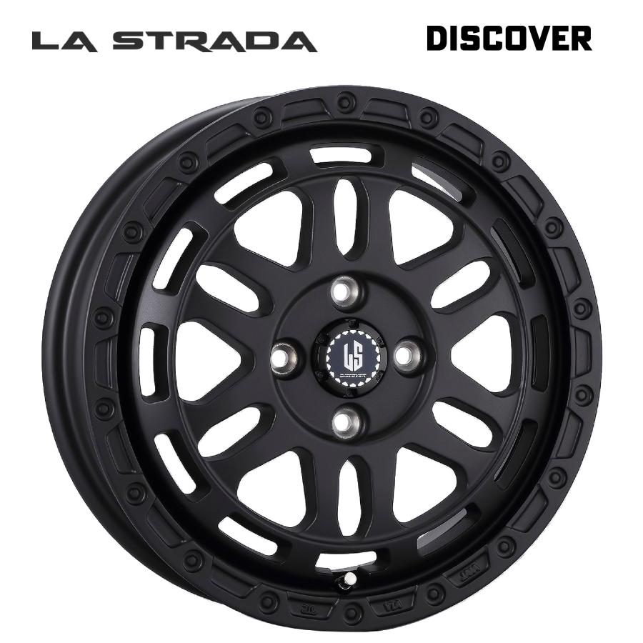 阿部商会 ラ・ストラーダ ディスカバー WB 15×4.5 +45 4/100 67.1 新品