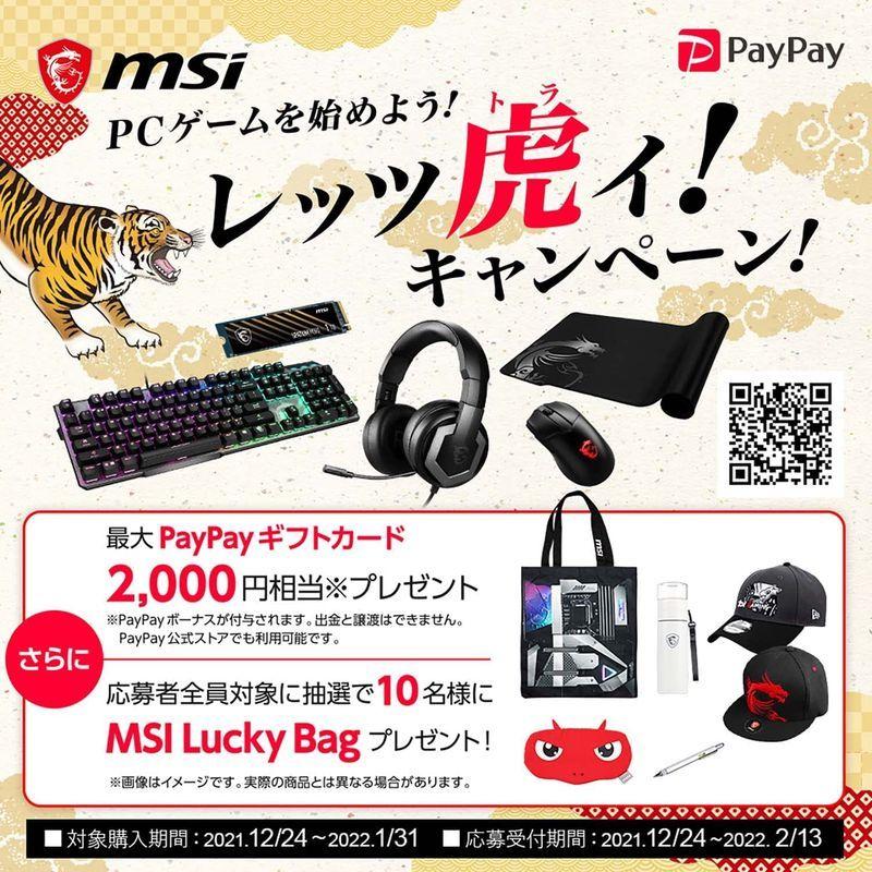 【早い者勝ち】 MSI Immerse GH61 ゲーミングヘッドセット SP955 【2004022267】(10452円)