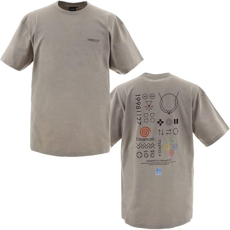セガ設立60周年 Tシャツ ドリームキャスト ライトグレー S オフィシャルライセンス商品 グラフト ゲーミングライフ Ggl018 K Tショップ 通販 Yahoo ショッピング