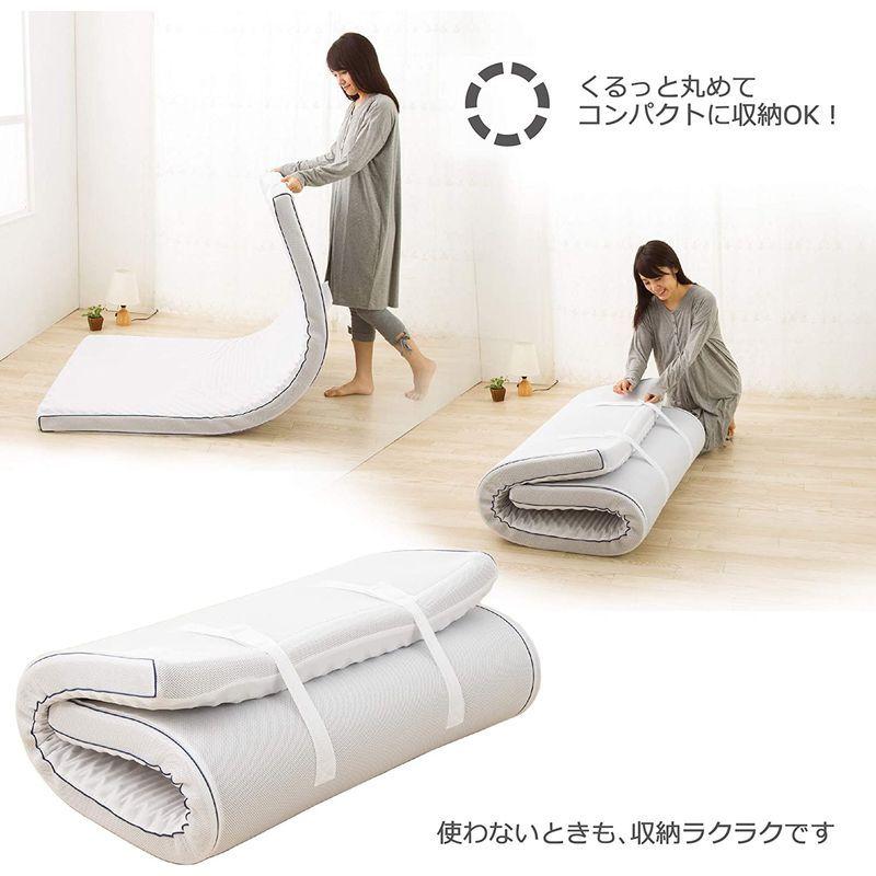 東京西川 SEVENDAYS 高弾性 マットレス ハード シングル 凹凸構造 ムレにくい セブンデイズ 一人暮らし 新生活 HC082585 SEVENDAYS 高弾性 マットレス ハード シングル 凹凸構造 ムレにくい セブンデイズ 一人暮らし 新生活 HC082585 サイズ