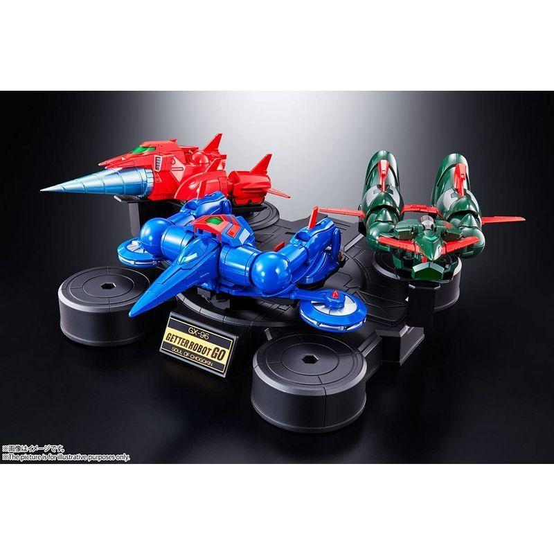 超合金魂 GX-96 ゲッターロボ號 約180mm ABS&ダイキャスト&PVC製 塗装済み可動フィギュア GX ゲッターロボ號 約180mm ABS&ダイキャスト&PVC製 塗装済み可動フィギュア
