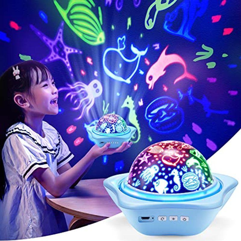 Kufire プラネタリウム 家庭用 子供 4光色変換のナイトライト 赤ちゃん 寝かしつけ用ベッドサイドランプ 充電式の授乳ライト 癒し リ K Tショップ 通販 Yahoo ショッピング