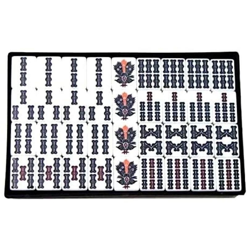 【値下げ・名盤】 国産手打麻雀牌セット コバルトブルーのくっきり太字の重量麻雀牌 人和（レンホー） 【C1835736008】(9575円)