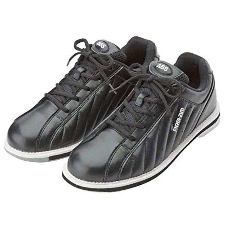 ABS S-250 ブラック・ブラック ボウリング シューズ ボウリング用品 ボーリング グッズ 靴 (27.5, 右)