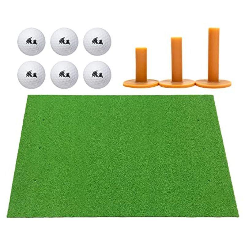 GolfStyle ゴルフマット 大型 PGAプロ監修モデル 100×150cm ゴルフ 練習 マット 素振り スイング 練習用 屋外用 人