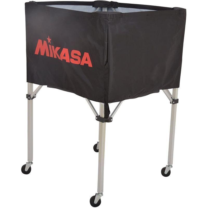 ミカサ(MIKASA) ボールカゴ(箱形)大 3点セットフレーム・幕体・キャリーケースブラック BC-SP-H BK SP ボールカゴ 大 MIKASA 箱形 3点セットフレーム 幕体 キャリーケースブラック BC BK サイズ
