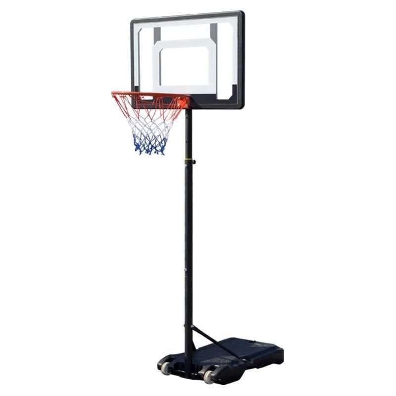 バスケットゴール 7号球対応 本店 格安販売の 屋外 室内 練習用 高さ調節可能 移動式 高さ155cm?210cm 子供 こども用