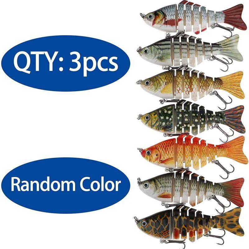 Funzhan 多関節ルアー 魚形 硬い バイオニック 再利用可能 持ち運びやすい ケース付け シーバス釣り テキサス釣り方 遠投 水泳型 019 K Tショップ 通販 Yahoo ショッピング