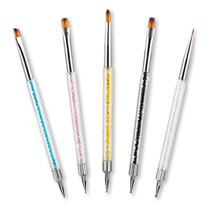 Madenia ネイルブラシ ジェルネイル 筆 ネイル筆 ジェル用筆 セルフネイルブラシ ドットペン ジェルブラシ ジェルネイル筆 描き ト K Tショップ 通販 Yahoo ショッピング