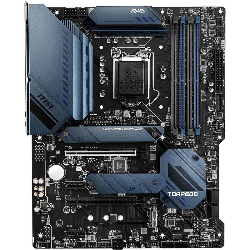 【最安値挑戦中】 MSI MAG Z590 TORPEDO マザーボード ATX 第10・11世代CPU対応 Intel Z590チップセット搭載 MB524 【3428845338】(17886円)