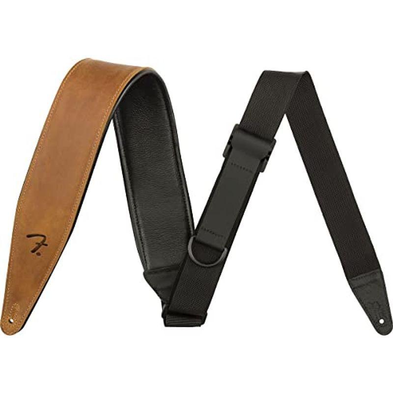 Fender カナダ製レーヨンストラップ Right Height? Rayon Strap, Black, 2